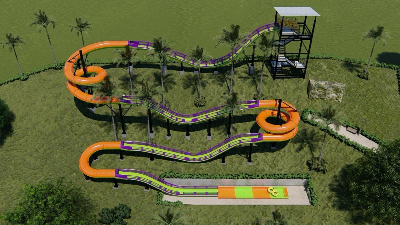 Montanha Russa Aquática